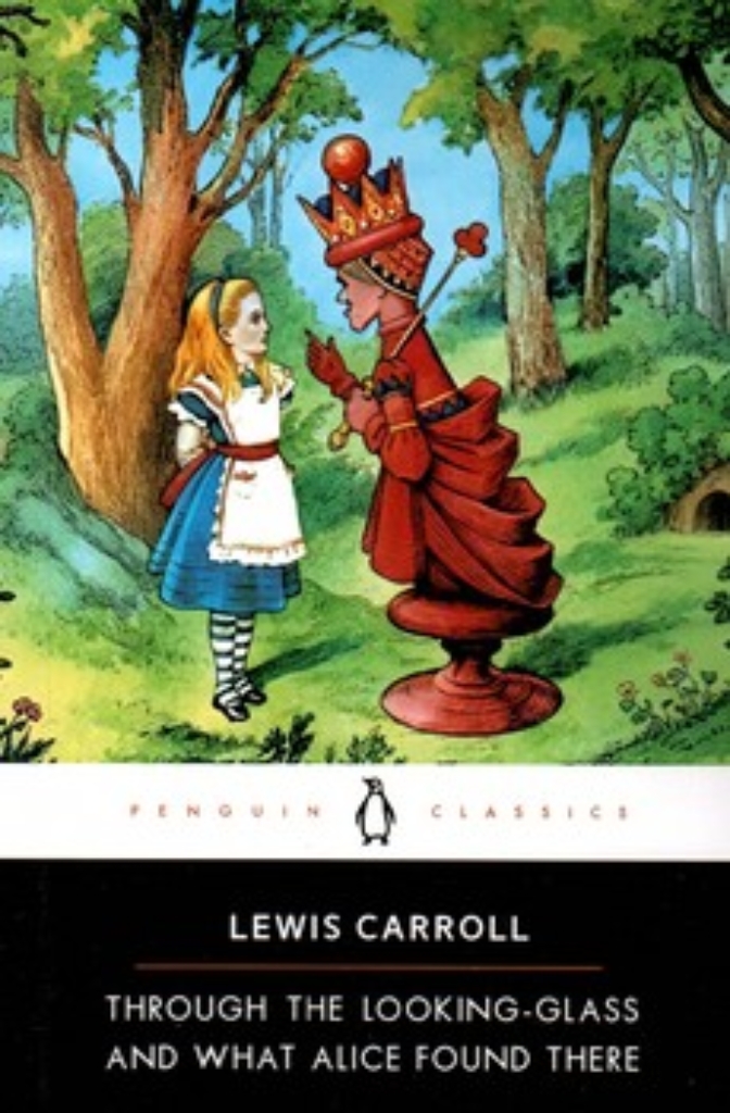 تصویر  Through the Looking glass and what alice found there (رقعی-شمیز) 